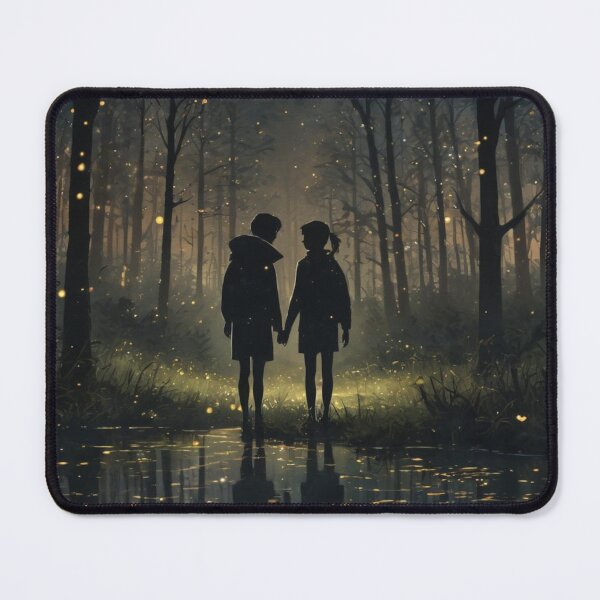 Item preview, A Couple in the Lightning Bug Woods  designed and sold by Art in Exile.