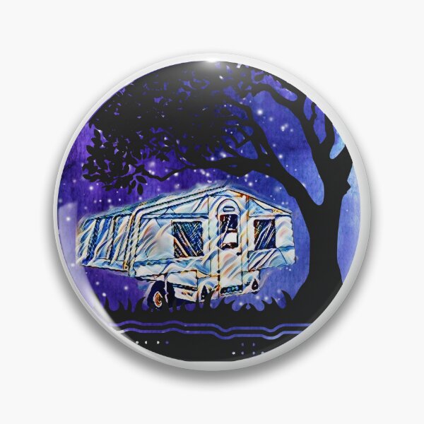 Item preview, A Night under the stars Wispy Trailer Tent designed and sold by BeccaAelishe.