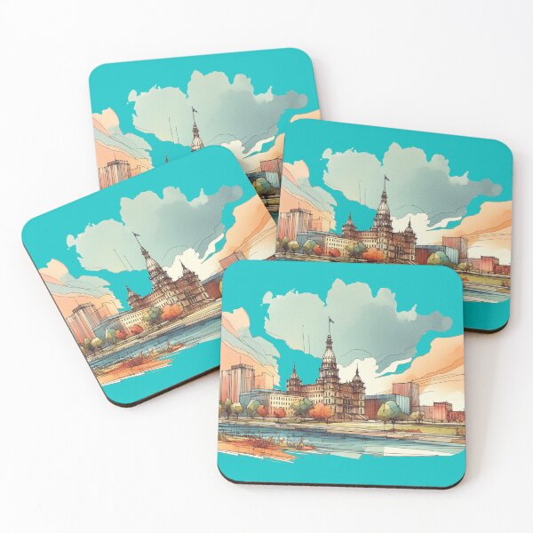 Item preview, Michigan Scenic 3D Sketch Art ,  designed and sold by PaintMeWorld.