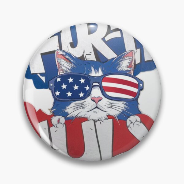 Item preview, Cat Furth of July  designed and sold by Furbabies Art.