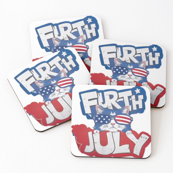 Item preview, Cat Furth of July  designed and sold by Furbabies Art.