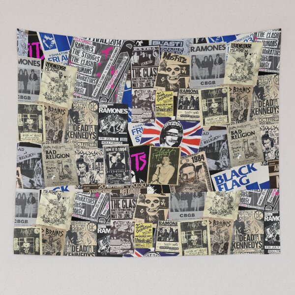 Item preview, Punk Rock Vintage Poster Collage Collection designed and sold by paulo silveira.