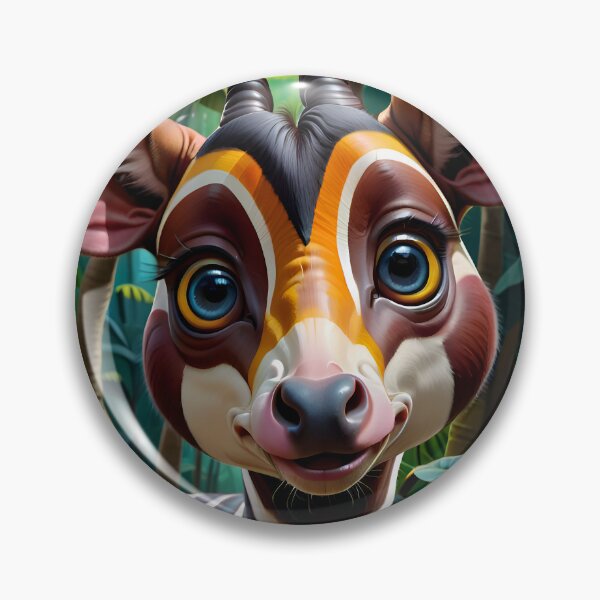 Artikelvorschau, Niedliches afrikanisches Okapi im Dschungel entworfen und verkauft von TheArtOfPat.