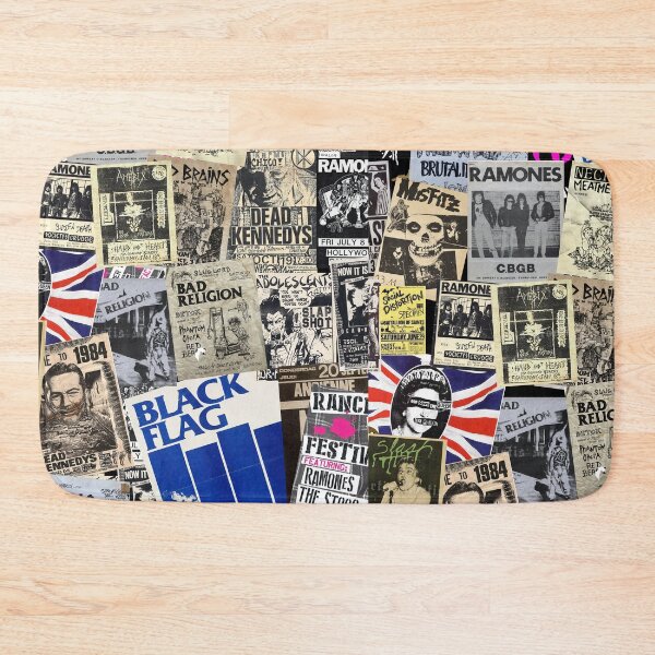 Item preview, Punk Rock Vintage Poster Collage Collection designed and sold by paulo silveira.