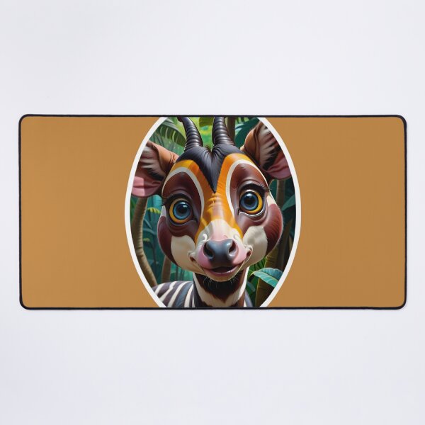 Item preview, Cute African Okapi In The Jungle designed and sold by TheArtOfPat.