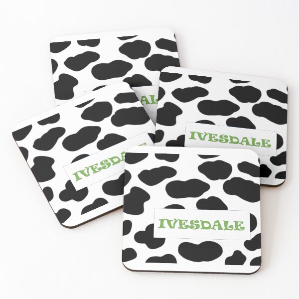 Item preview, IVESDALE COW PATTERN designed and sold by Earthkids.