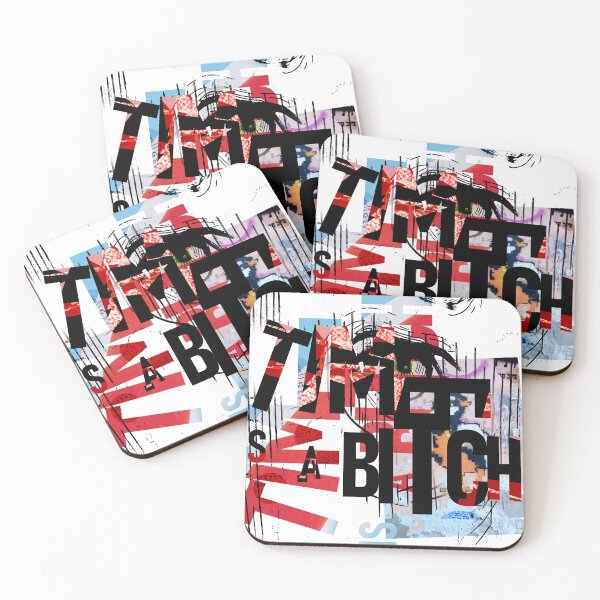 Item preview, Time is a bitch designed and sold by GreissDesign.