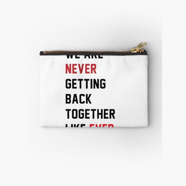 Item preview, We Are Never Getting Back Together Like Ever - Taylor Swift 22 Eras Tour - Swifties designed and sold by Vision-Tees.