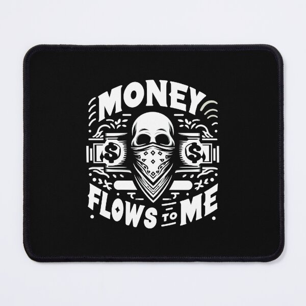 Item preview, Money Flows To Me Black and White Design designed and sold by Artbyminga.