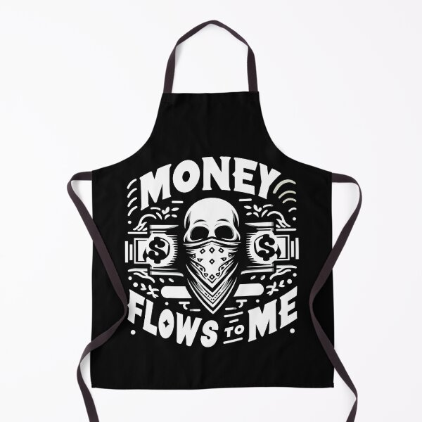 Item preview, Money Flows To Me Black and White Design designed and sold by Artbyminga.