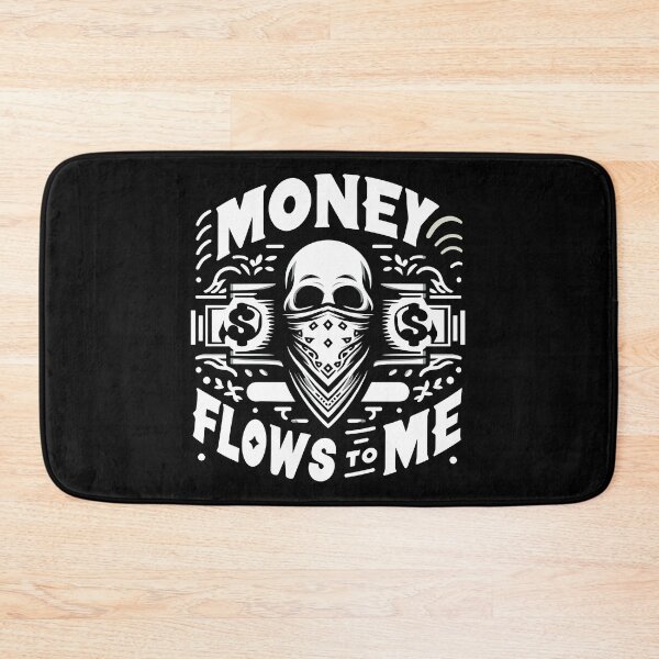 Item preview, Money Flows To Me Black and White Design designed and sold by Artbyminga.