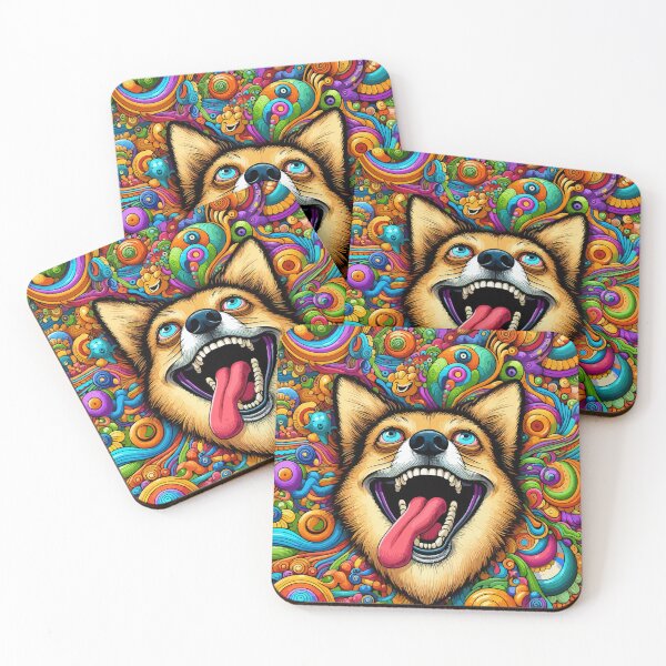 Item preview, The Sober Portrait of a Moderate Canine designed and sold by Gacram.