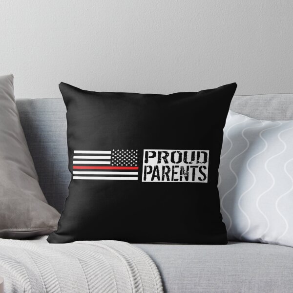 Item preview, Firefighter: Proud Parents (Black Flag, Red Line) designed and sold by Jared Davies.