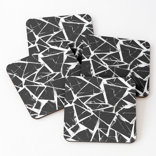 Item preview, Black Shattered Glass designed and sold by PastelDreamz.