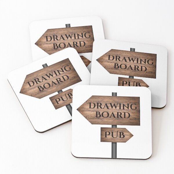 Item preview, BACK TO THE DRAWING BOARD designed and sold by Doonjan.
