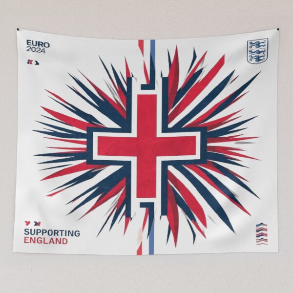 Item preview, England at The Football / Soccer European Championships 2024 designed and sold by Midnight Veil Designs.