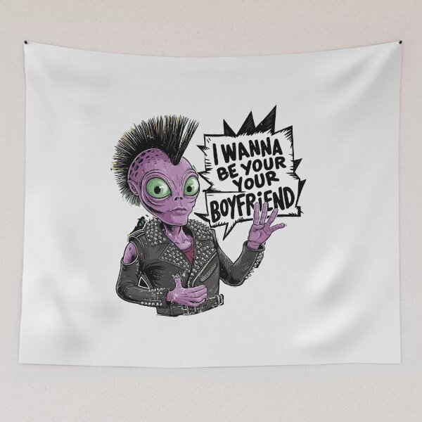 Item preview, Mohican Martian Punk Rocker designed and sold by paulo silveira.