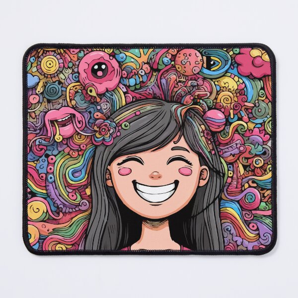 Item preview, Colorful Chaos Behind a Blank Canvas designed and sold by Gacram.