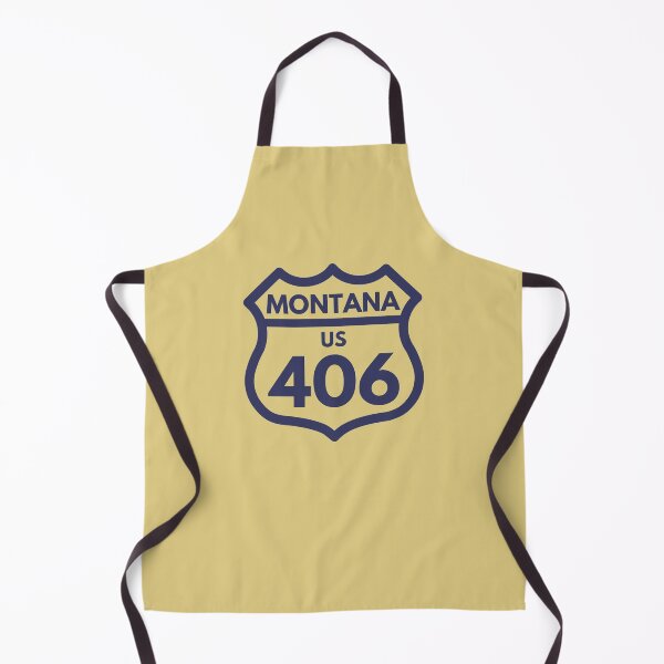 Item preview, Montana 406 (Interstate Sign Design) 03b Blue designed and sold by Gilby-Designs.