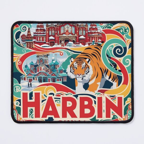 Item preview, Harbin China Vintage Travel Tourism  designed and sold by TravelersGems.