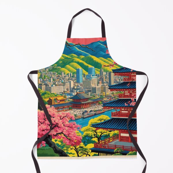 Item preview, Aichi Japan Vintage Travel Tourism designed and sold by TravelersGems.