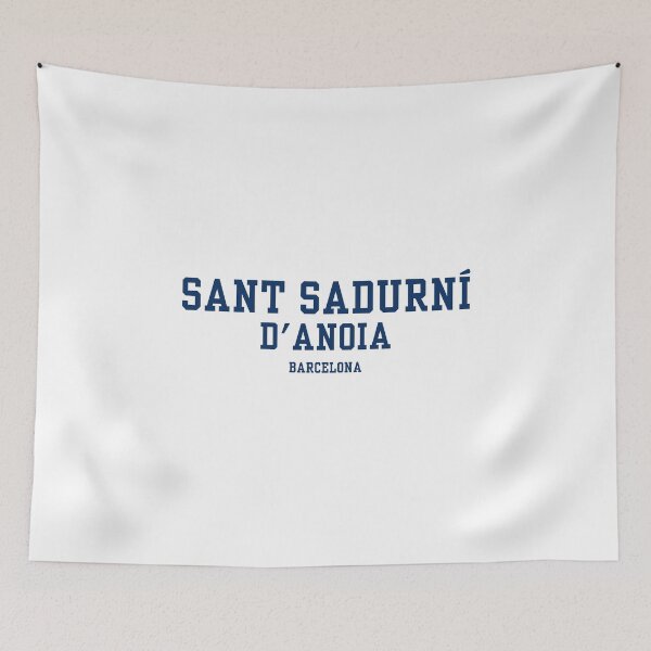 Item preview, SANT SADURNÍ Varsity Logo - Municipalities of Barcelona designed and sold by showmetype.