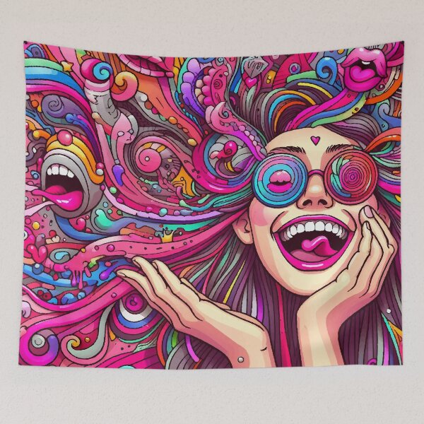 Item preview, Organized Chaos in Vibrant Colors designed and sold by Gacram.