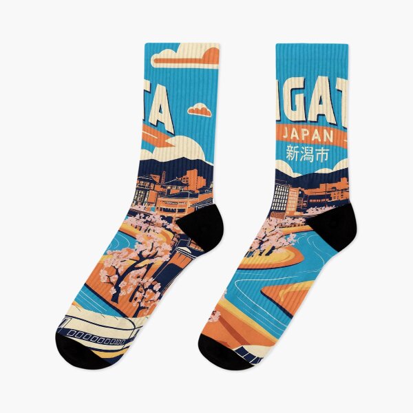 Item preview, Niigata Japan Vintage Travel Tourism  designed and sold by TravelersGems.