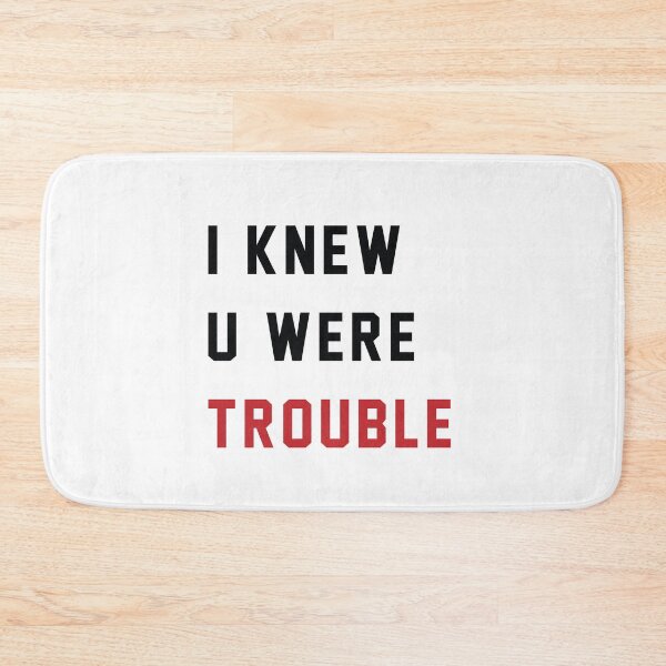 Item preview, I Knew U Were Trouble - Taylor Swift 22 Eras Tour - Swifties designed and sold by Vision-Tees.