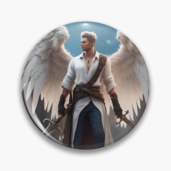 Item preview, Guardian Angel, AI-Generated High-Quality Artwork, Christian Artwork, Angel Warrior, Angel of Protection, Fantasy Art designed and sold by kelseypryor11.