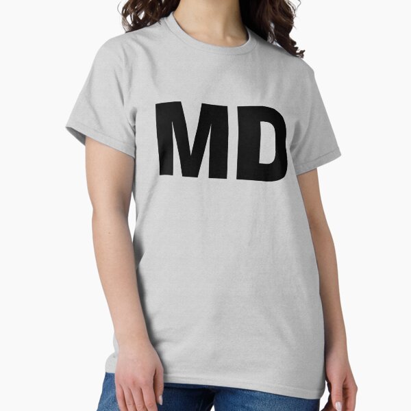 Item preview, Maryland MD Fun T-shirt Unique Vacation Souvenir for men and women who love Maryland designed and sold by ChangeRiver.