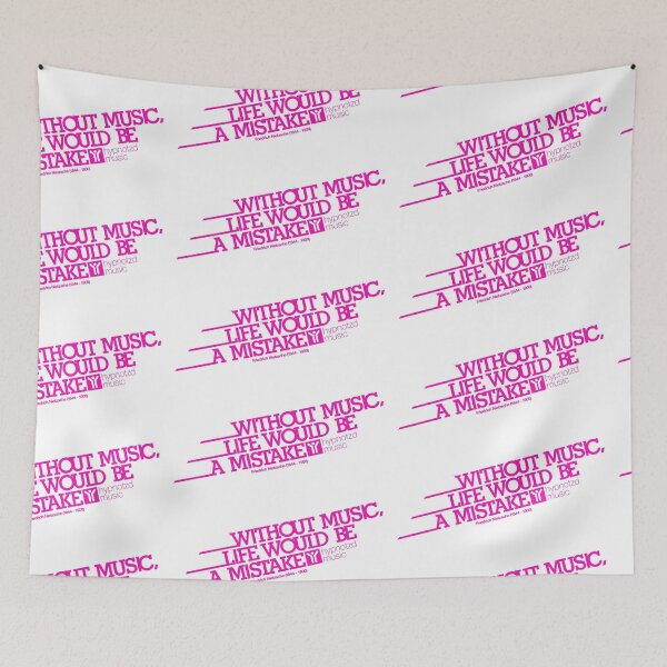 Item preview, Without Music Life Would be a Mistake, Djs gift. designed and sold by paulo silveira.