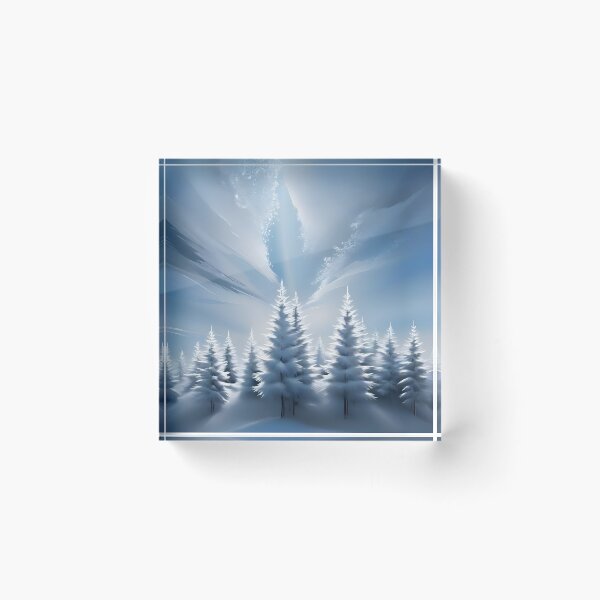 Item preview, Snowy Scenery Cold Snap Tall Trees Serene Setting 1 of 4 designed and sold by Beachy.