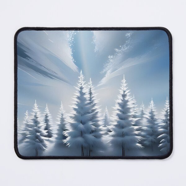 Item preview, Snowy Scenery Cold Snap Tall Trees Serene Setting 1 of 4 designed and sold by Beachy.
