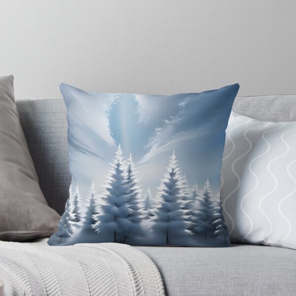 Item preview, Snowy Scenery Cold Snap Tall Trees Serene Setting 1 of 4 designed and sold by Beachy.