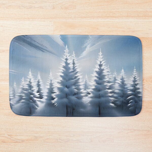 Item preview, Snowy Scenery Cold Snap Tall Trees Serene Setting 1 of 4 designed and sold by Beachy.