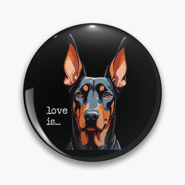 Artikelvorschau, Doberman Love Is Pet Dobie Doberman Gear entworfen und verkauft von DynamicDesign.