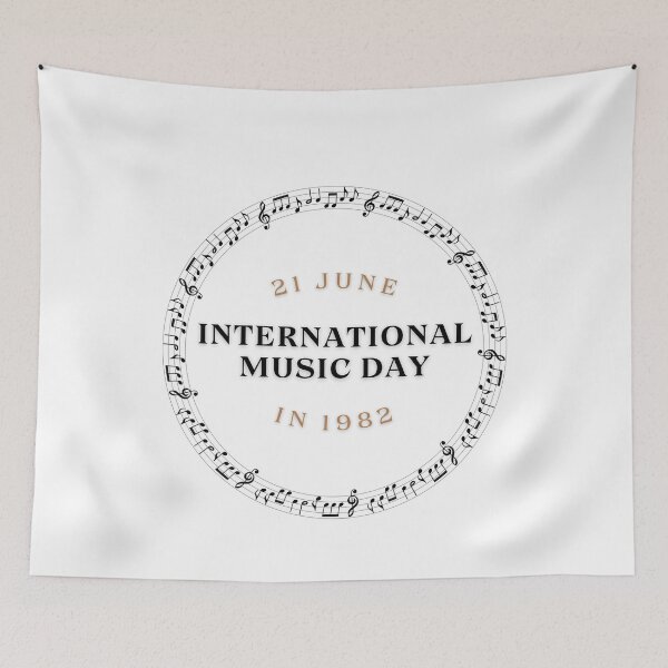 Item preview, Music International Day 21 June designed and sold by wanessacreative.