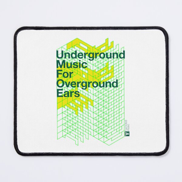Item preview, Underground Music | Djs gift | Underground music for overground ears. designed and sold by paulo silveira.