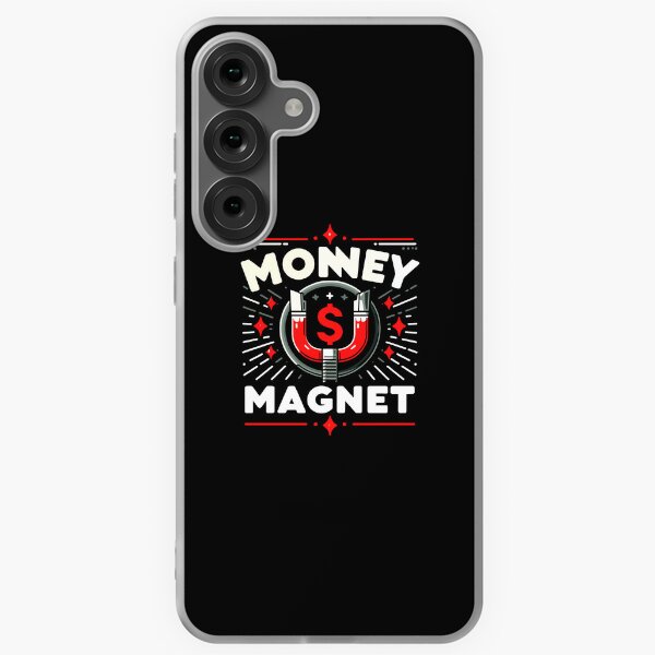 Item preview, Money Magnet Red and White Design designed and sold by Artbyminga.