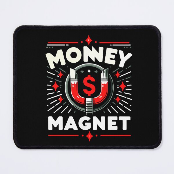 Item preview, Money Magnet Red and White Design designed and sold by Artbyminga.