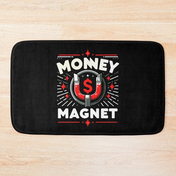 Item preview, Money Magnet Red and White Design designed and sold by Artbyminga.