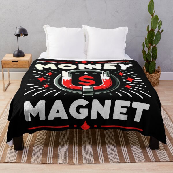 Item preview, Money Magnet Red and White Design designed and sold by Artbyminga.