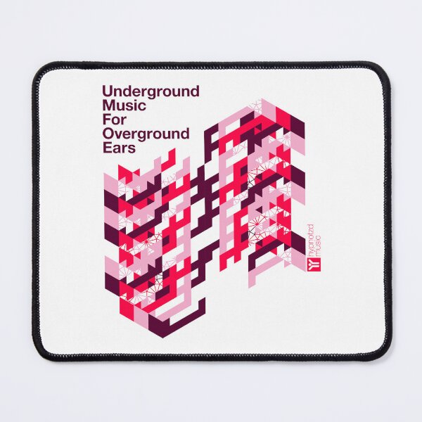 Item preview, Underground Music For Overground Ears Red designed and sold by paulo silveira.