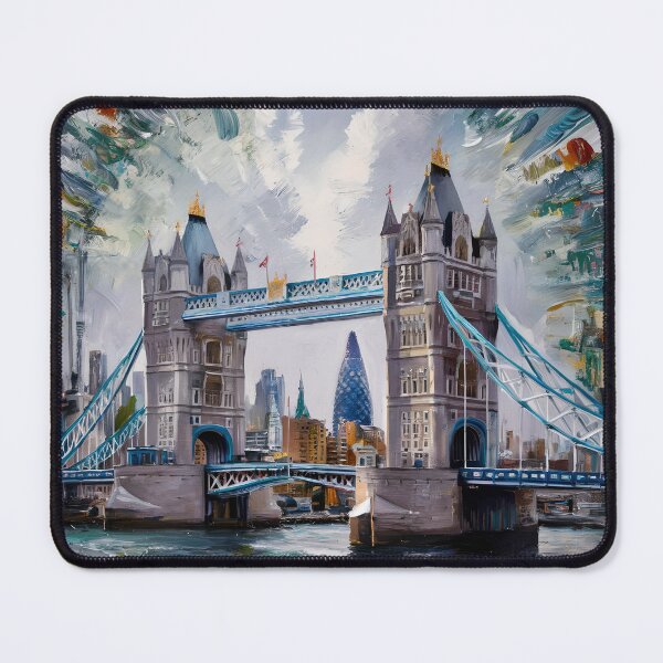 Item preview, Surrealism London Tower Bridge designed and sold by Coolparrotgirl.