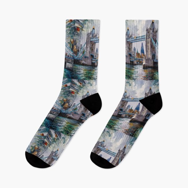 Item preview, Surrealism London Tower Bridge  designed and sold by Coolparrotgirl.