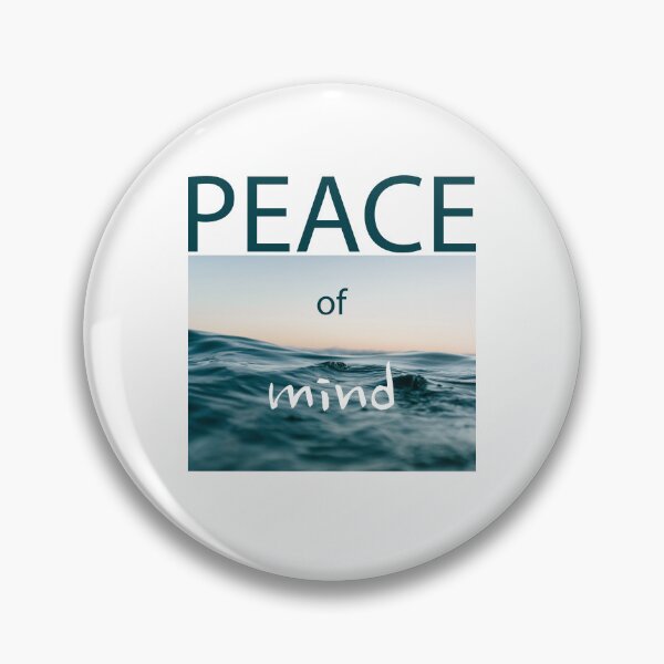 Item preview, Ocean | Peace of mind | Sea | motivational quote | designed and sold by GeorgetaHere.