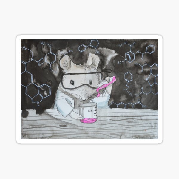 Item preview, Chemistry Mouse - Mice Doing Science designed and sold by BucketMac.