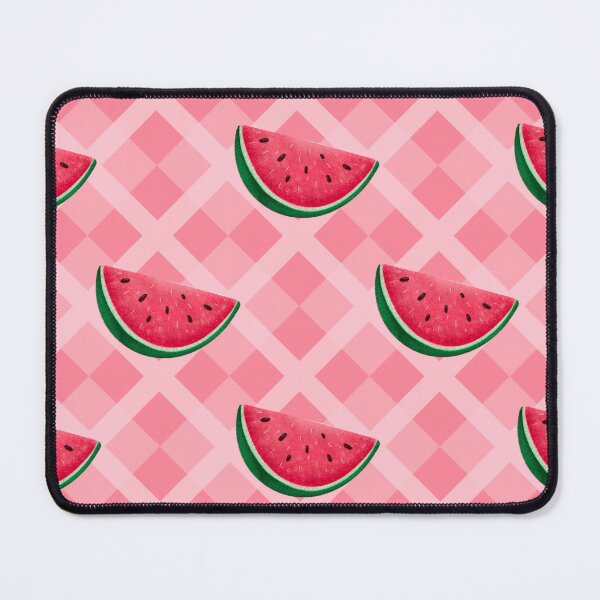 Item preview, Watermelon Pink Plaid - Gingham designed and sold by Saki Desjardins.
