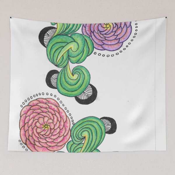 Item preview, Two Flowers designed and sold by jonnygreatbrow.